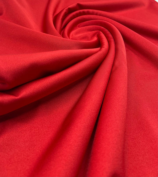 Red Swimwear / Sportswear 4 Way Stretch Fabric