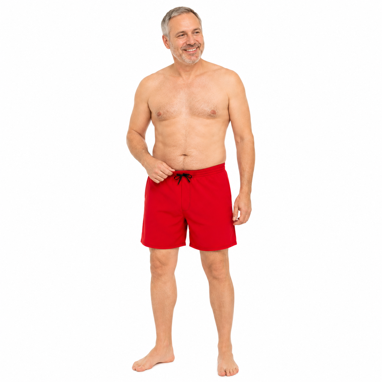 Men's Eco Swim Shorts Red