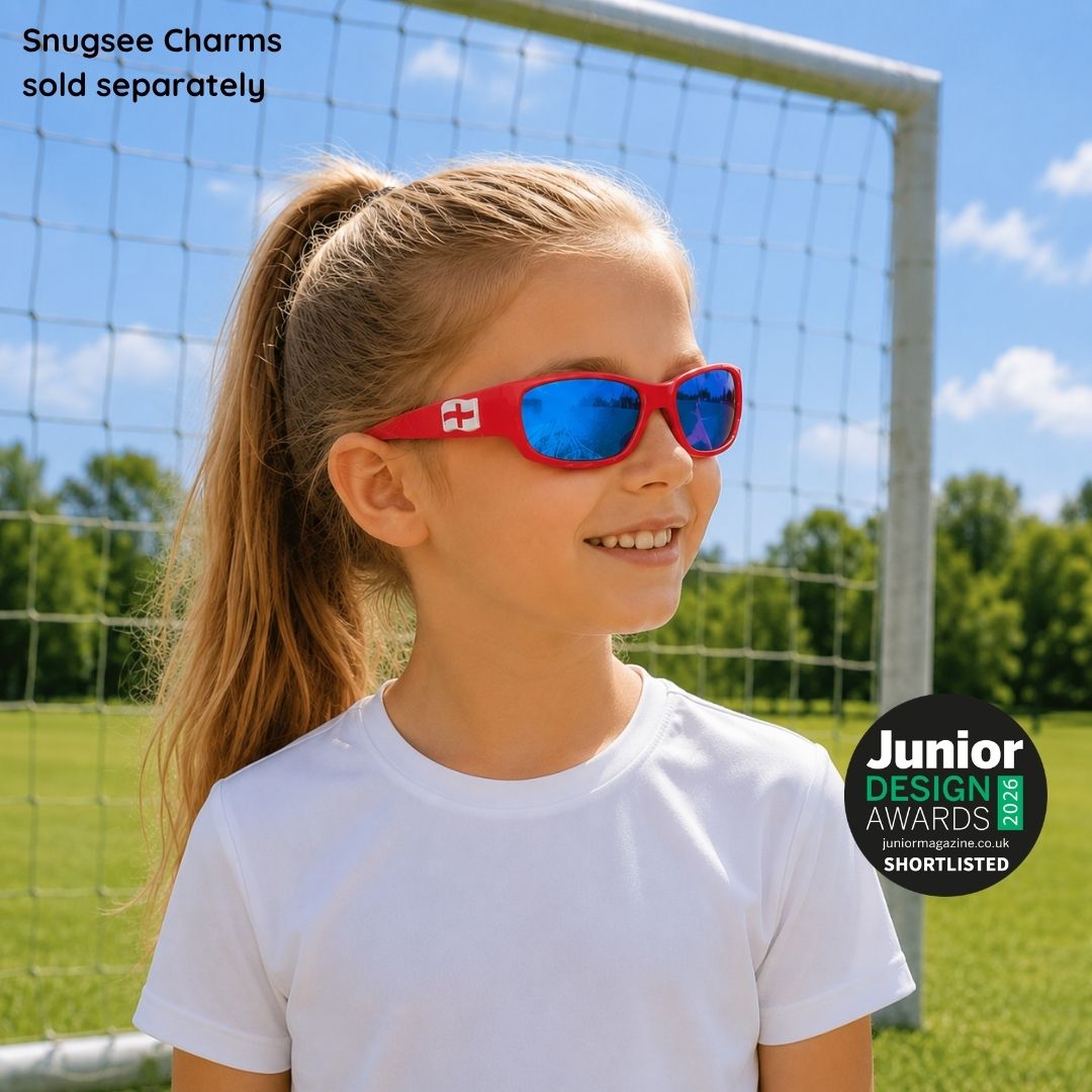 Red Kids Sunglasses | REVO Lens | Classic Fit | 6-12 Years