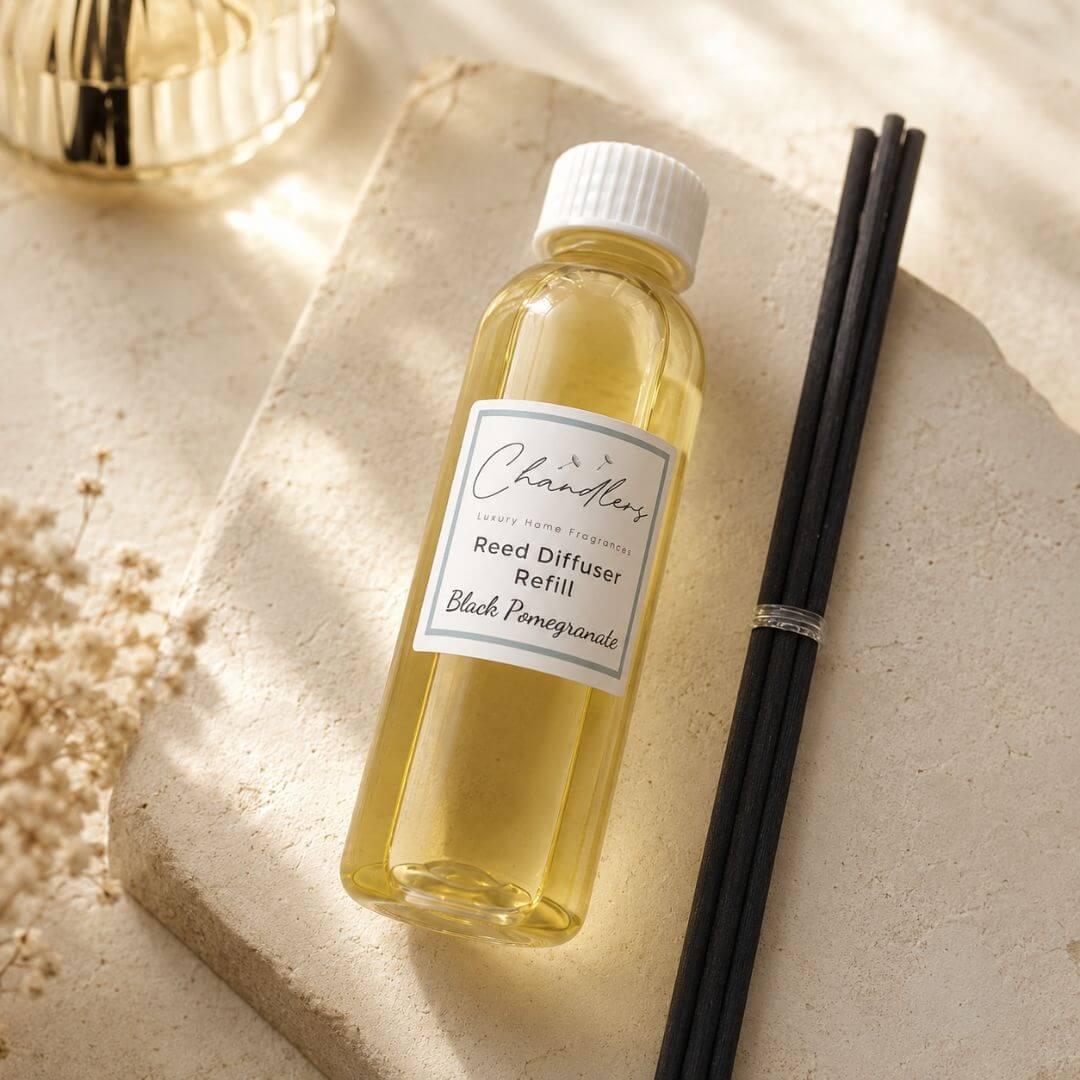 Luxury Reed Diffuser Refill - Long Lasting Home Fragrance
