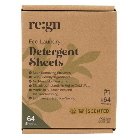 Bio Laundry Detergent Sheets With Enzyme-Powered Stain Removing