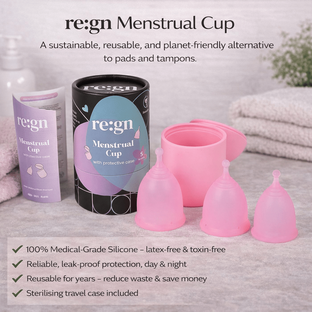 Eco Friendly Menstrual Cup With Case