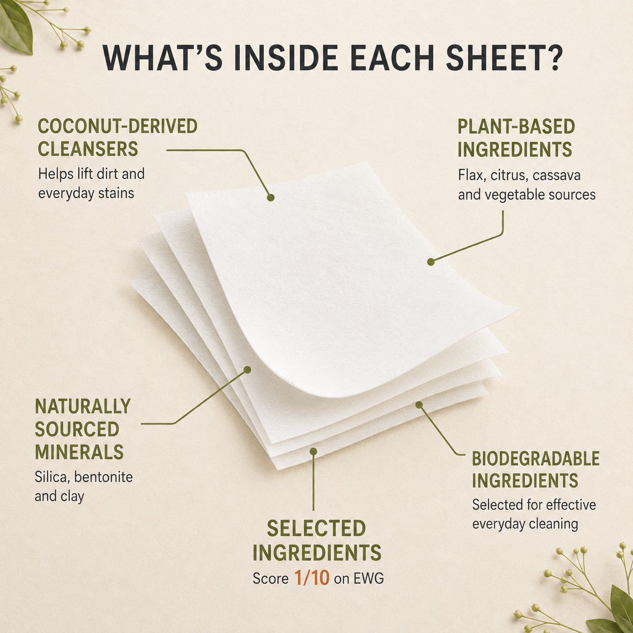 Re:gn Laundry Detergent Sheets | Plastic-Free, Eco-Friendly Washing | 64 Sheets