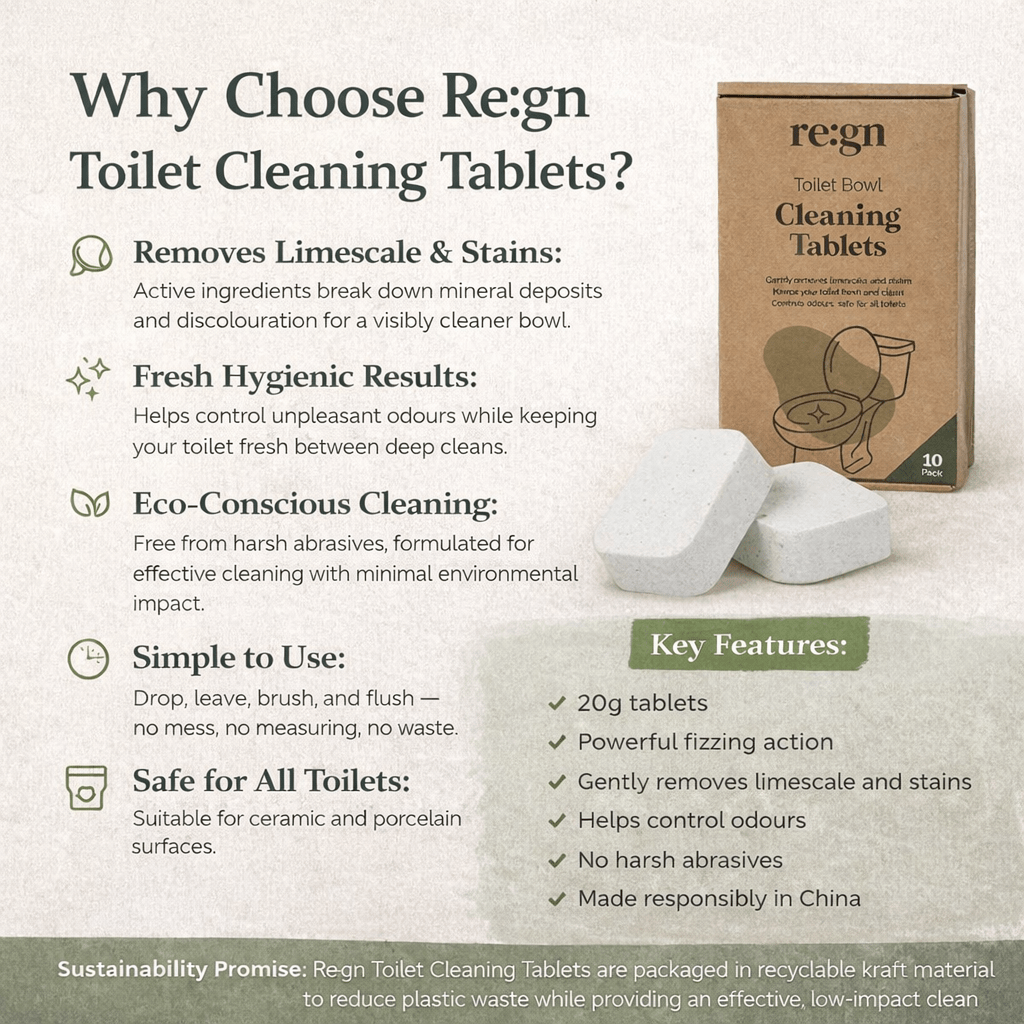 Toilet Bowl Cleaning Tablets | 10 Tablets