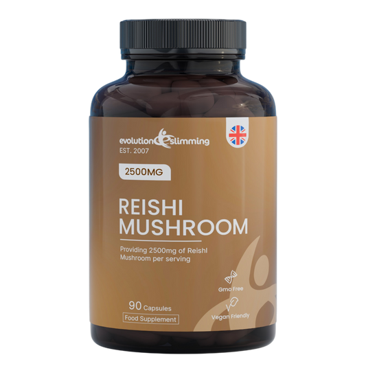 Reishi Mushroom 2500mg - Immune & Stress Support Supplement