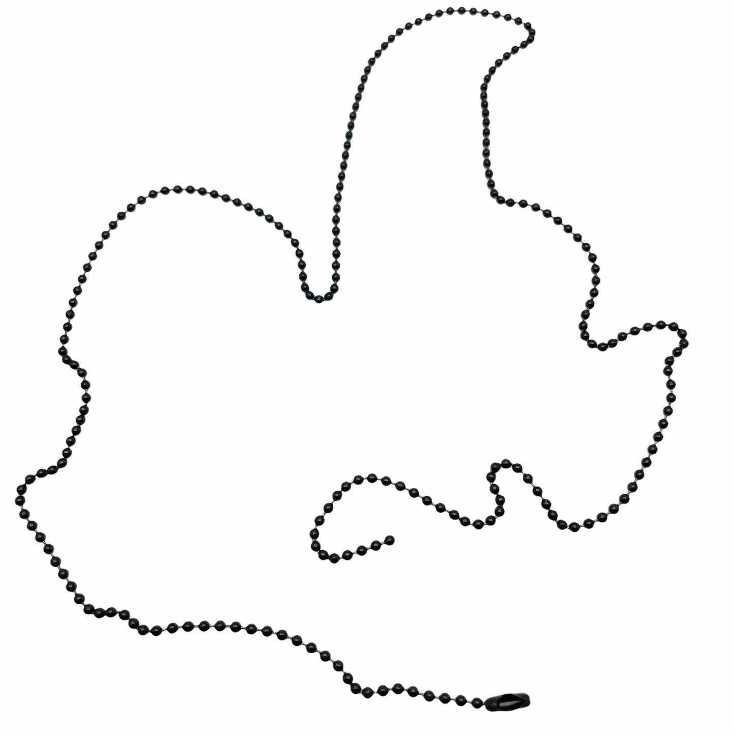 Replacement 30" Colour Coated Steel Chain - U.S.A Ball 2.4mm Bead with connector (1 - 10 Pack)