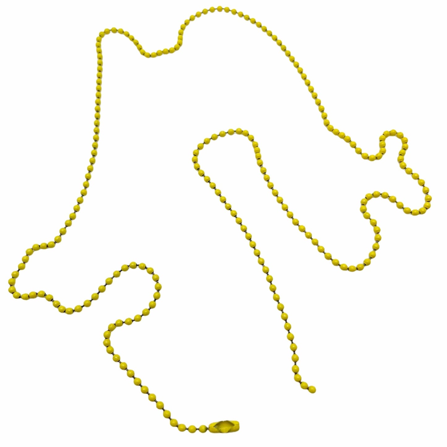 Replacement 30" Colour Coated Steel Chain - U.S.A Ball 2.4mm Bead with connector (1 - 10 Pack)