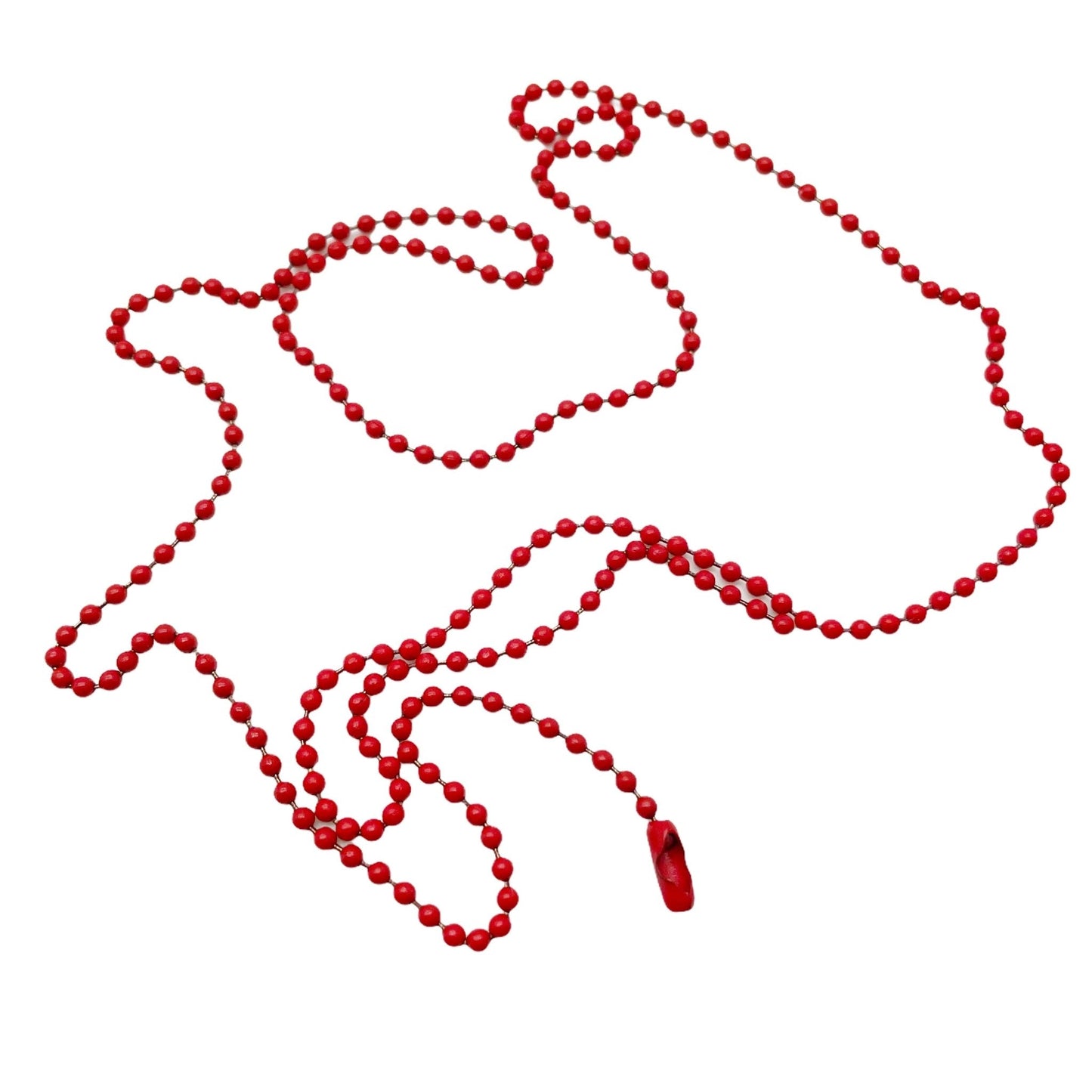Replacement 30" Colour Coated Steel Chain - U.S.A Ball 2.4mm Bead with connector (1 - 10 Pack)
