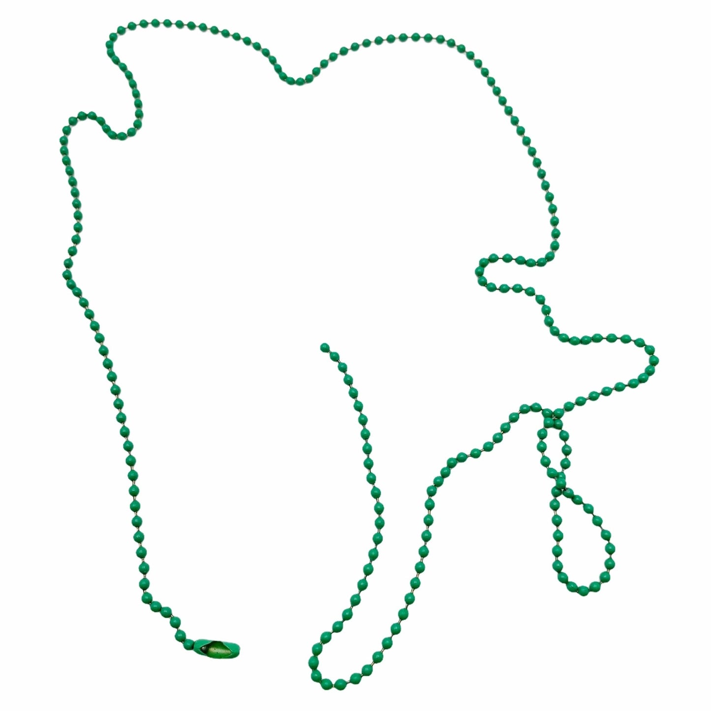 Replacement 30" Colour Coated Steel Chain - U.S.A Ball 2.4mm Bead with connector (1 - 10 Pack)