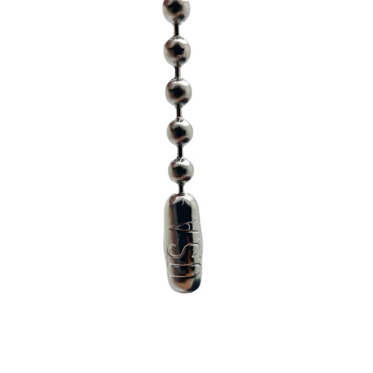 Replacement 30" Stainless Steel Chain - 304 Grade - U.S.A Ball Bead with connector (1 - 10 Pack)