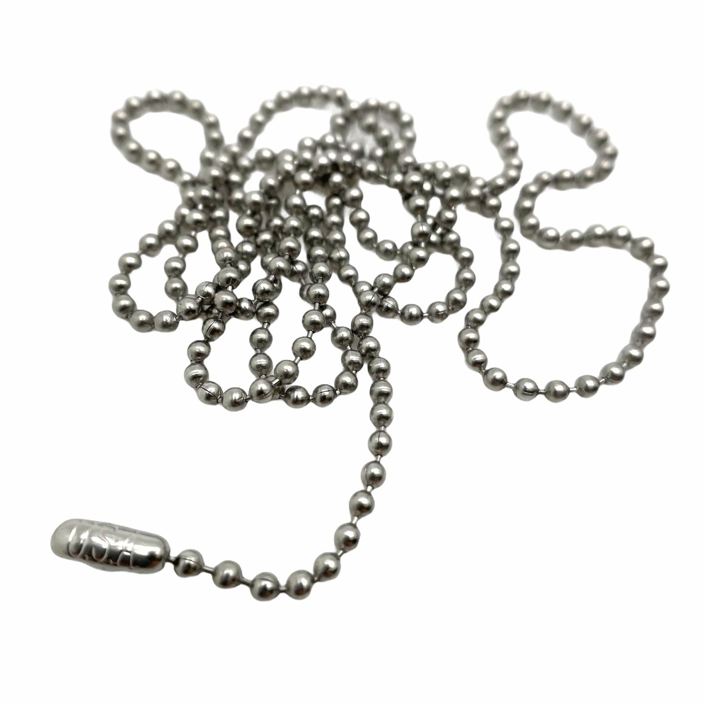 Replacement 30" Stainless Steel Chain - 304 Grade - U.S.A Ball Bead with connector (1 - 10 Pack)