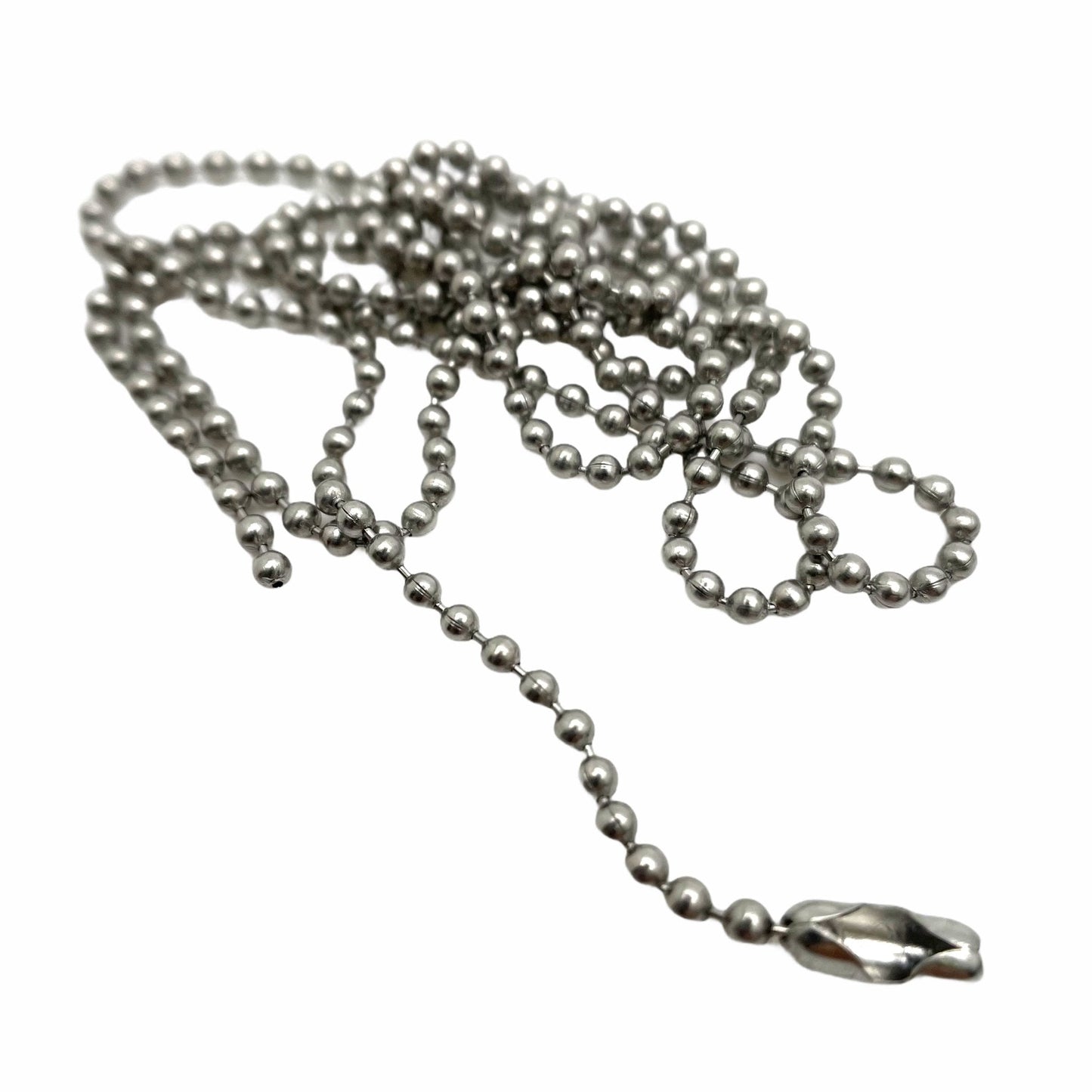 Replacement 30" Stainless Steel Chain - 304 Grade - U.S.A Ball Bead with connector (1 - 10 Pack)