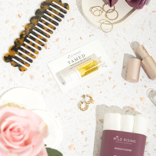 3 Organic Cotton Muslin Cleansing Cloths