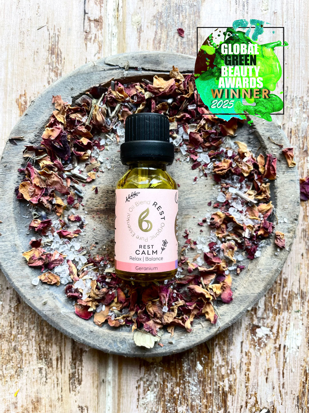 Breathe, Live & Rest Calm Blended Essential Oils