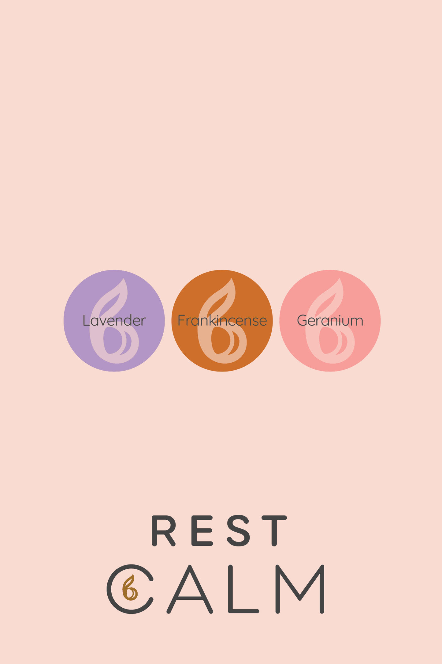 Breathe, Live & Rest Calm Blended Essential Oils