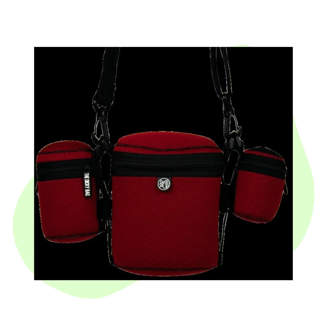 Red Dot Barney Bag