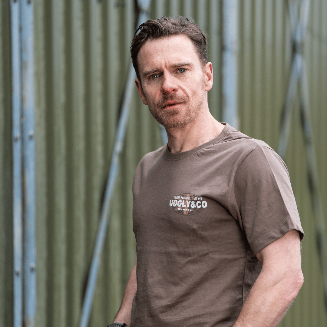 Brown Union Jack Tee