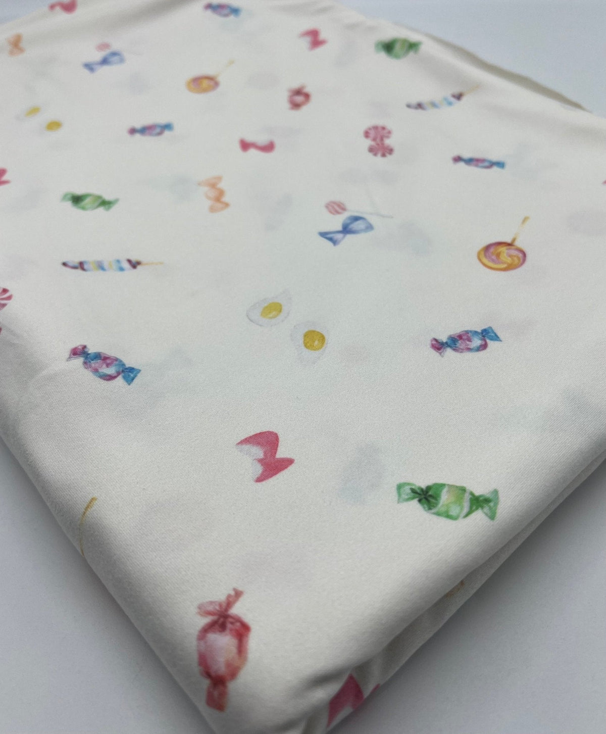 Retro Sweets Super Soft Print Spun Poly Stretch Fabric