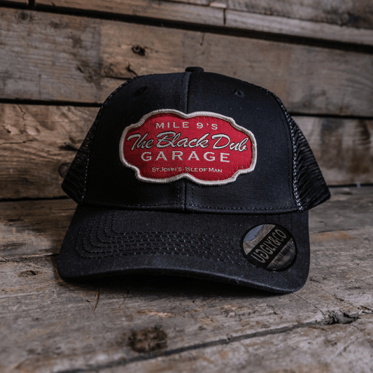 Black Dub Garage Trucker Hat