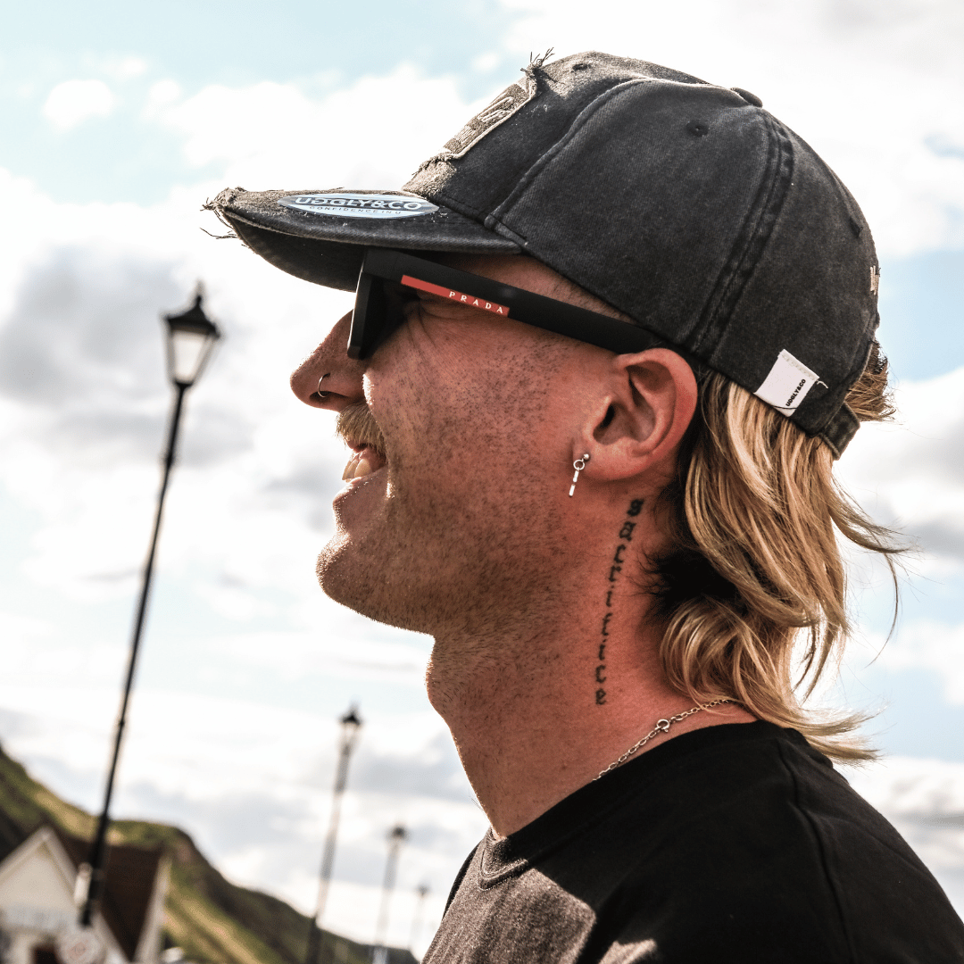 Diamond Logo Black Baseball Cap