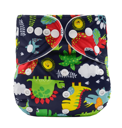 Reusable Baby Cloth Nappies With Insert - Choice of 11 Designs