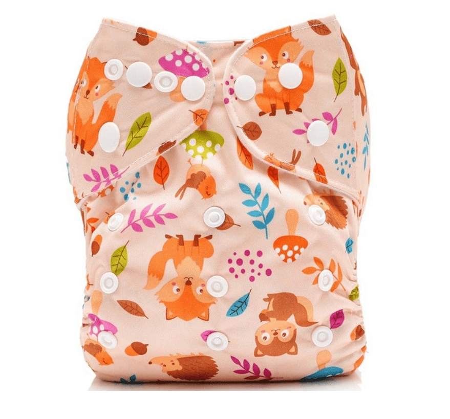 Reusable Baby Cloth Nappies With Insert - Choice of 11 Designs
