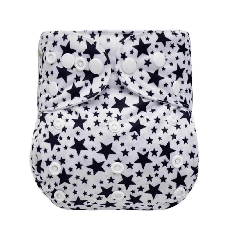 Reusable Baby Cloth Nappies With Insert - Choice of 11 Designs
