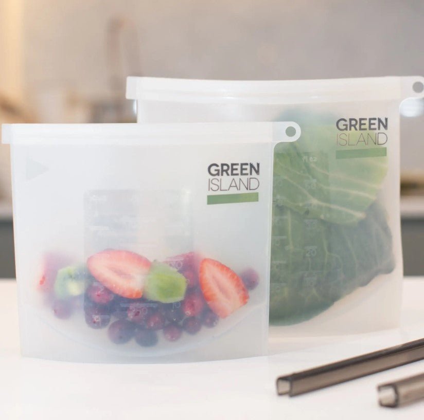 Reusable Ziplock Food Bags for Fridge & Freezer