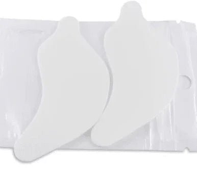 Reusable Under Eye Silicone Pads - White