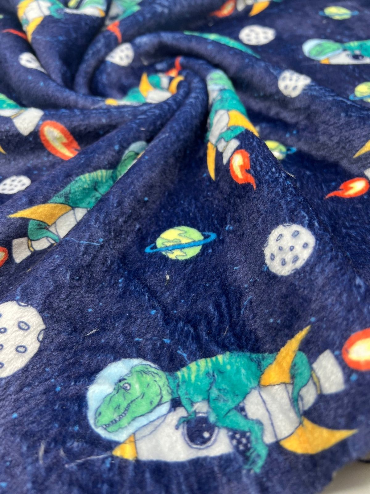 Ride The Rocket Cuddle Fleece Fabric Blanket Loungewear