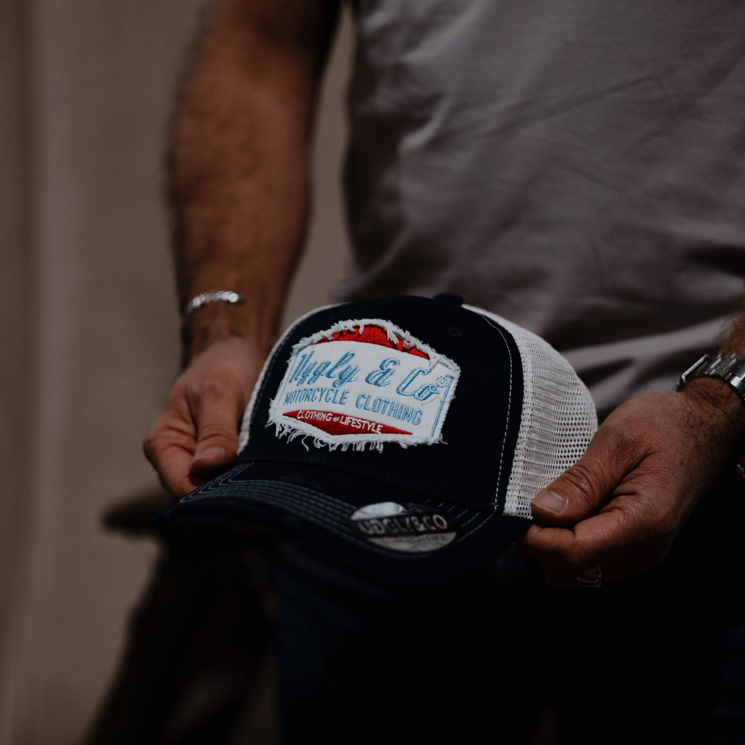 Blue Diamond Trucker Hat