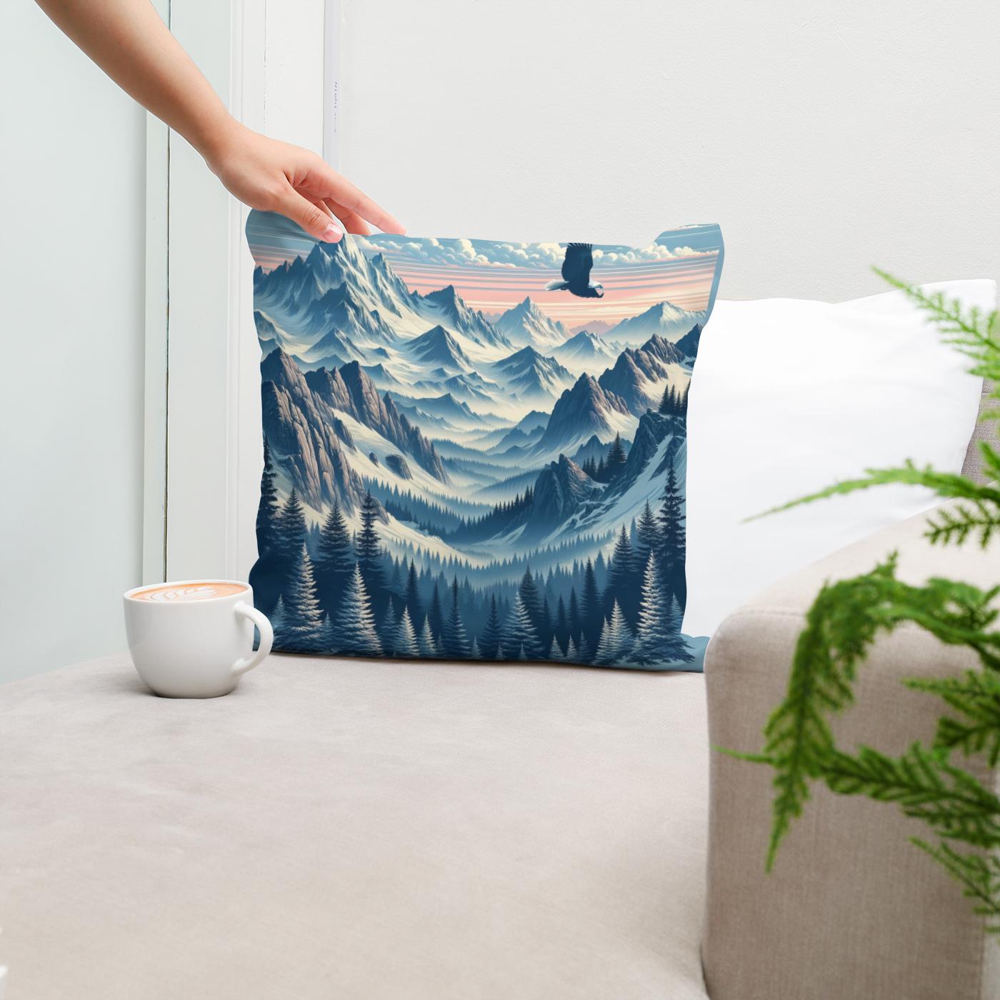 Dawn Summit Cotton Cushion