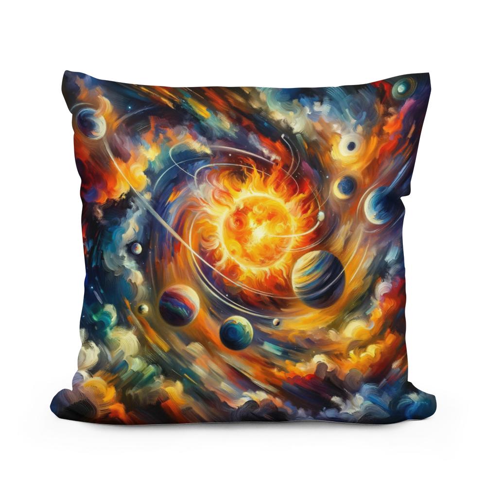 Emotive Cosmos Cotton Cushion