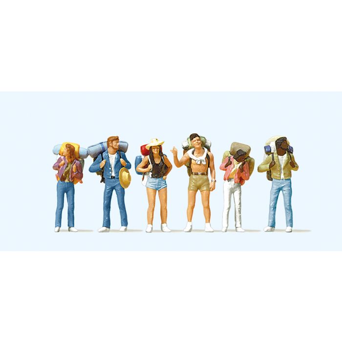 Young Backpackers (6) Terrarium Figure Set 10296