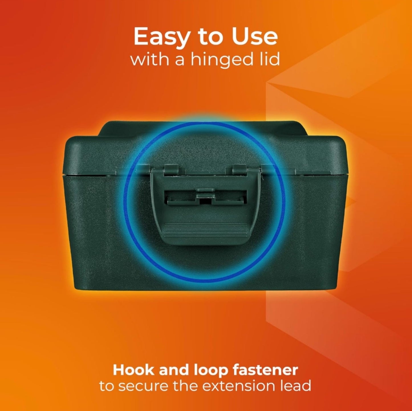 Grey Weatherproof Outdoor Power Extension Box