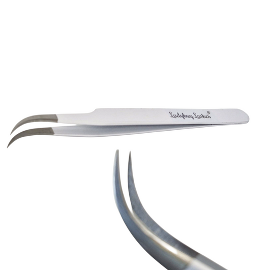 Curved Classic Tweezers Smooth Tip