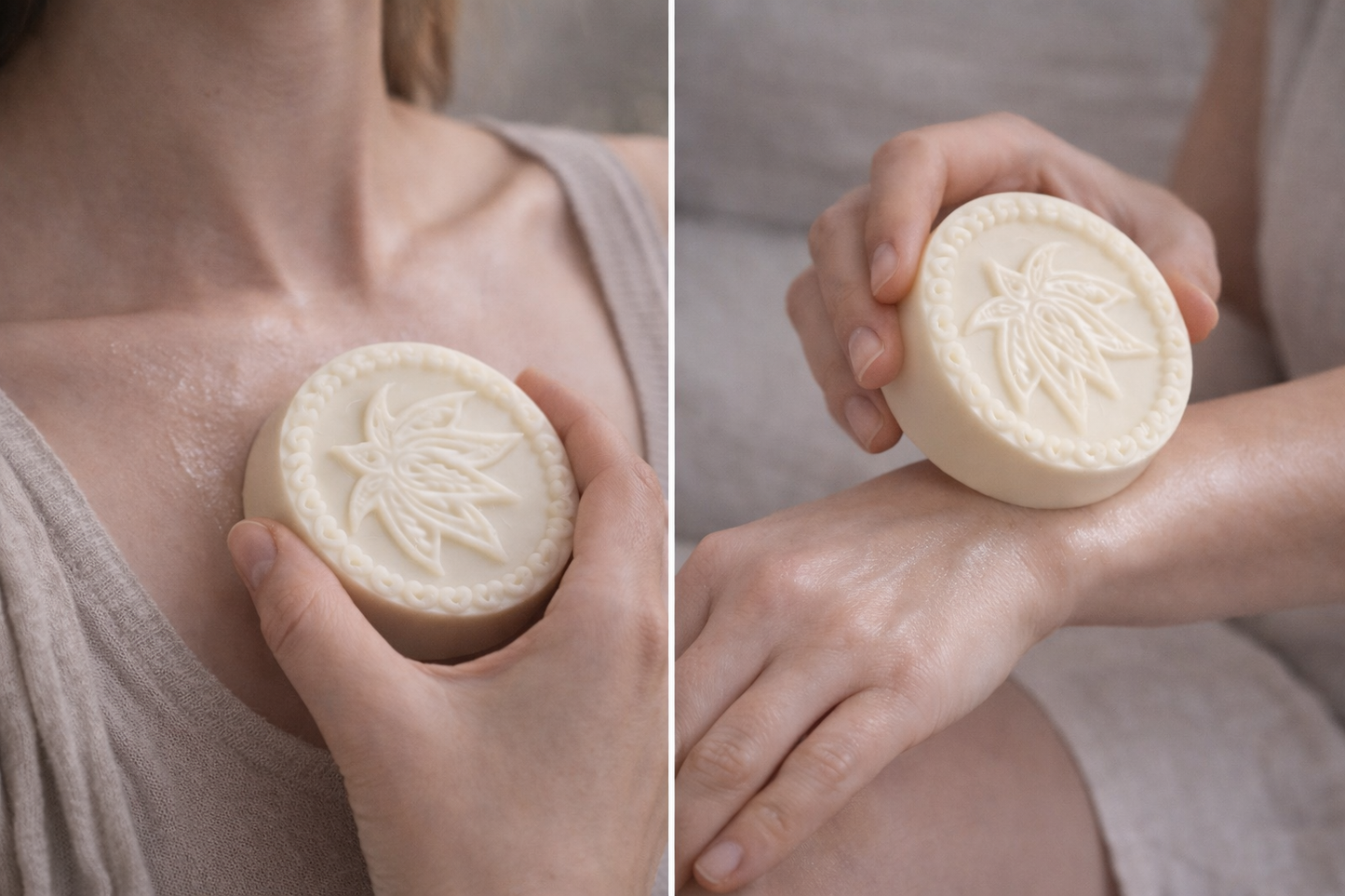 🌿 Maison Andeve|Daily Nourish Body Bar 65g |Calm Bloom Natural Solid Moisturiser