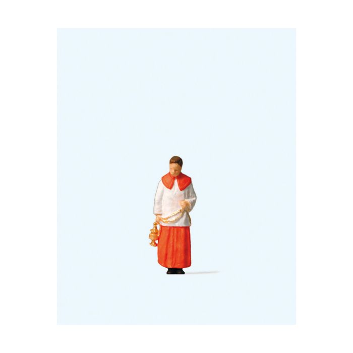 Verger Carrying Incense Terrarium Figure 28068