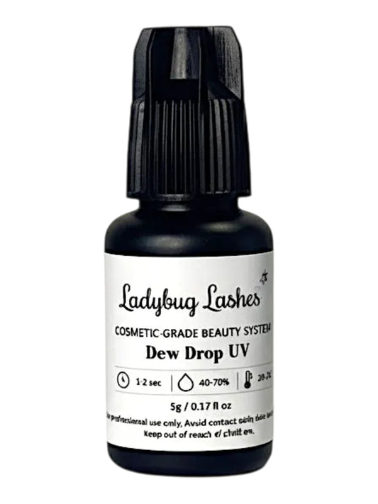 Dew Drop Cosmetic Grade UV Lash Adhesive – 365–395nm