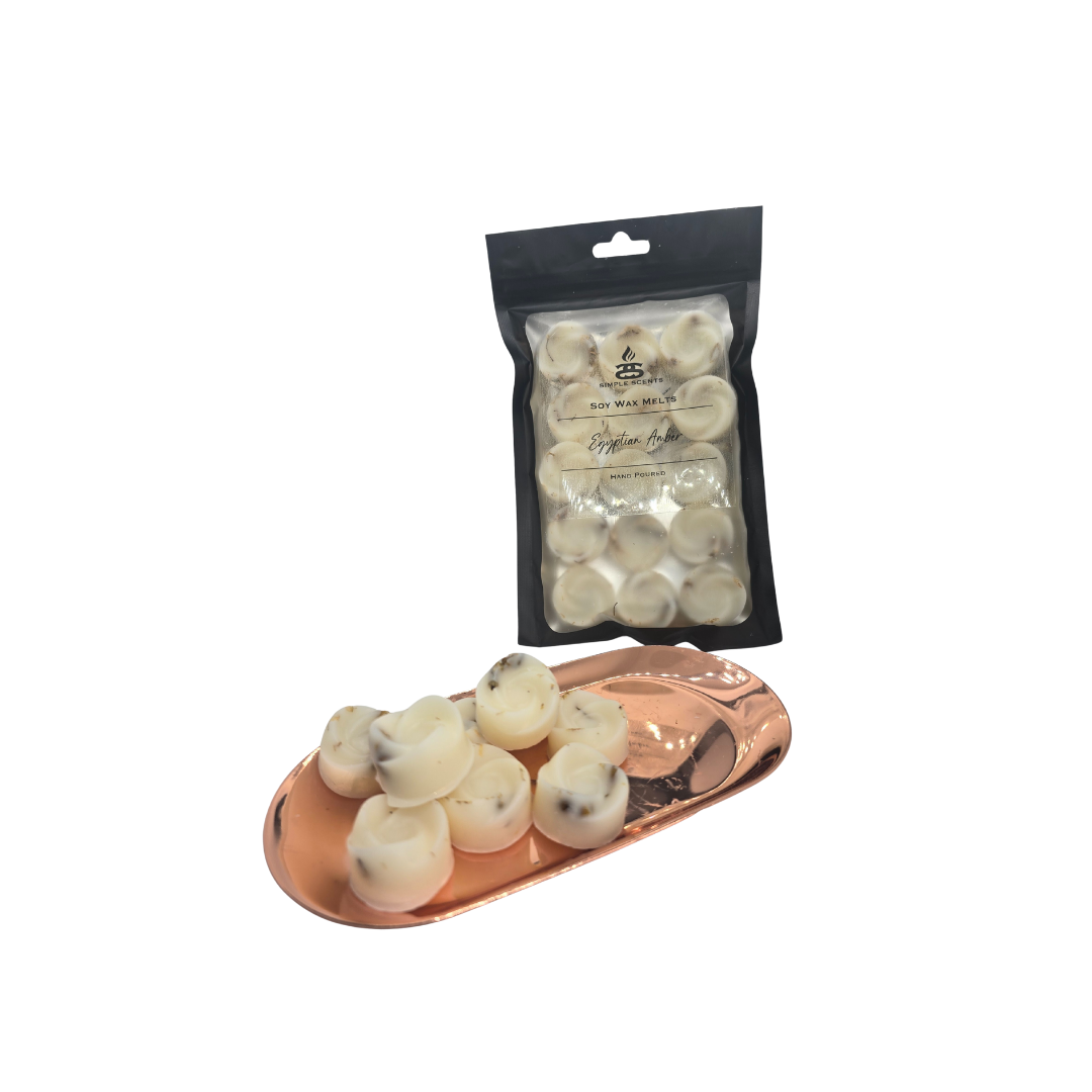 Egyptian Amber - Simple Scents Ambience Rose Style Wax Melts