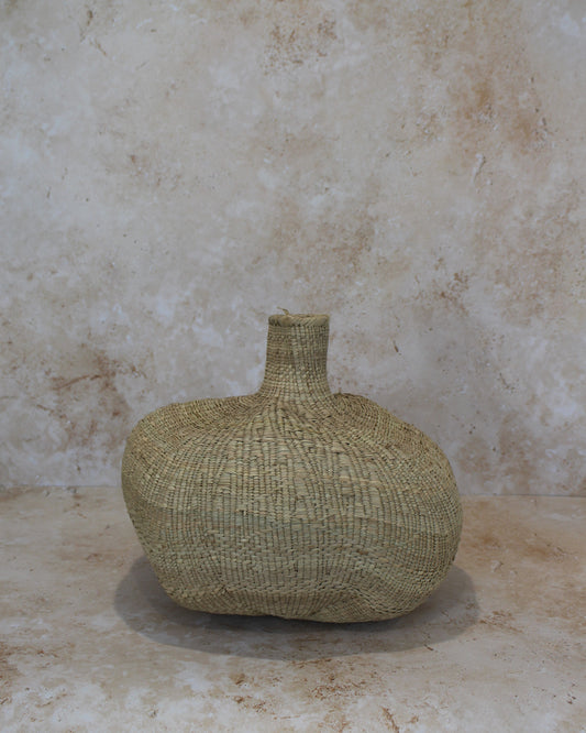 Garlic Gourd woven basket - Zimbabwe - 126.6