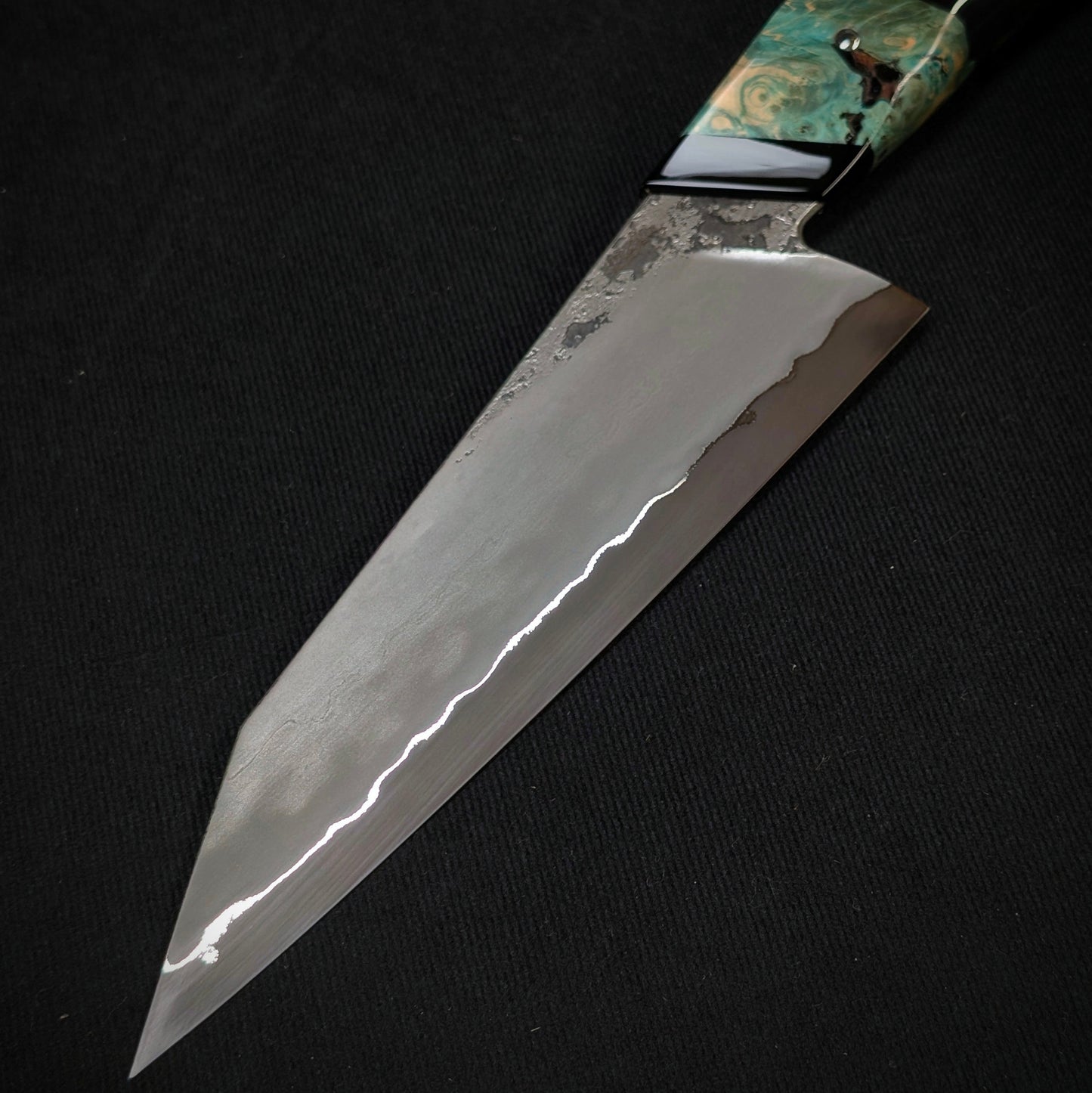 160mm Stainless San-Mai Utility Knife | Handmade Kitchen Knives