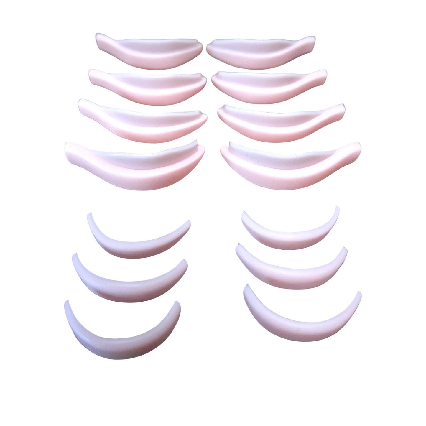 Hybrid Glueless Lash Lift Shields – Full Set