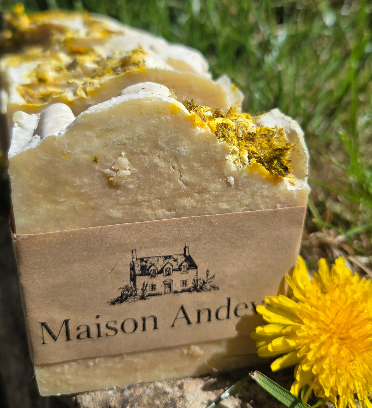 Patchouli Salt Elixir Soap Bar – Natural Sea Salt Soap with Dandelion Infusion