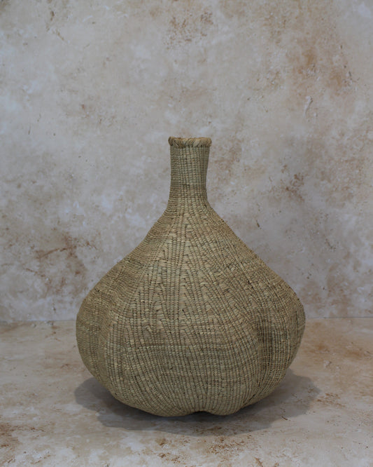 Garlic Gourd woven basket - Zimbabwe - 126.8