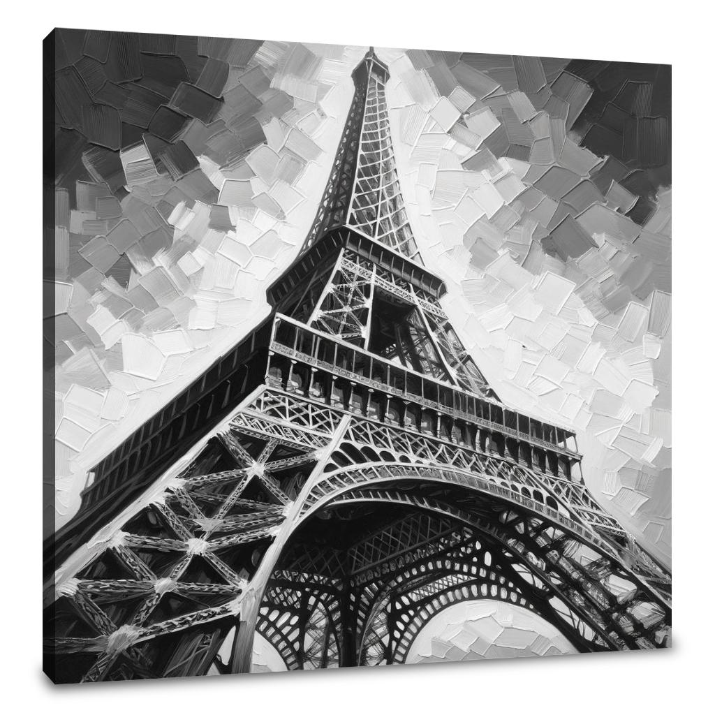 Mystique of Paris Eiffel Tower Canvas