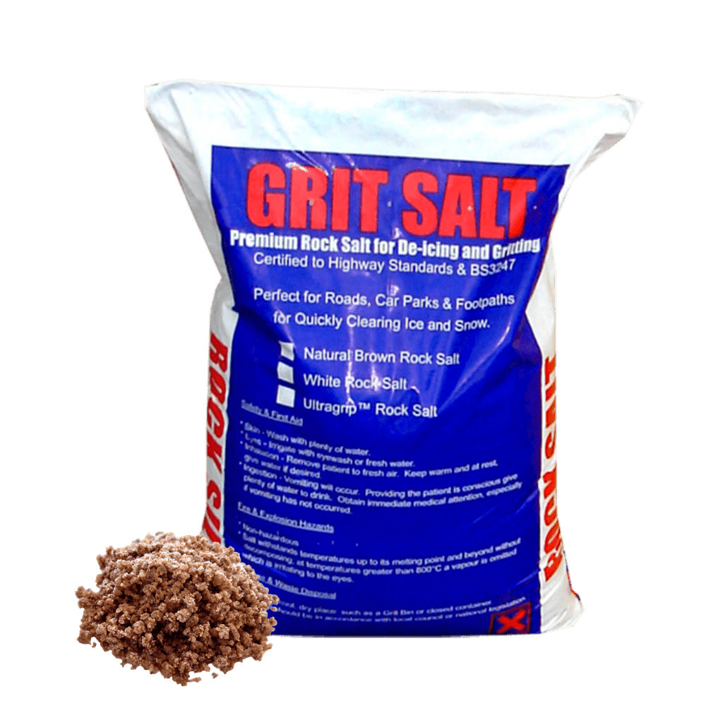 Brown Rock Salt 15kg Handy Bag