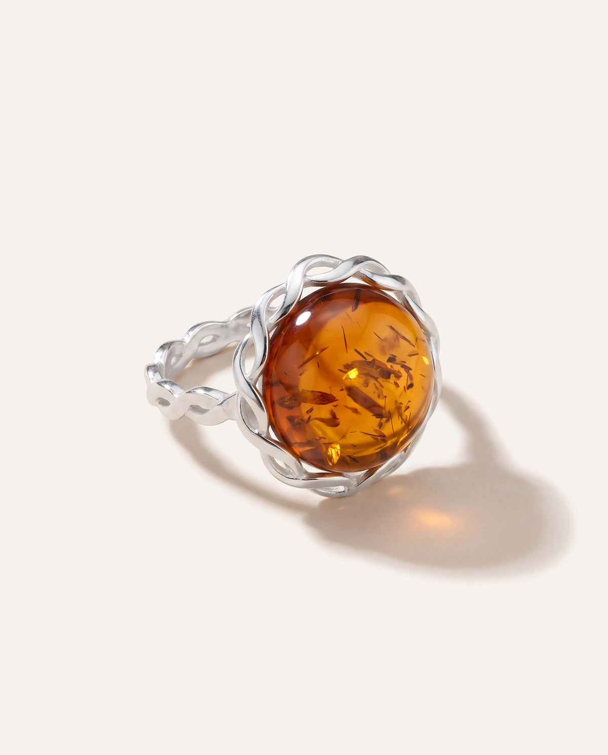 Rope Frame Statement Ring