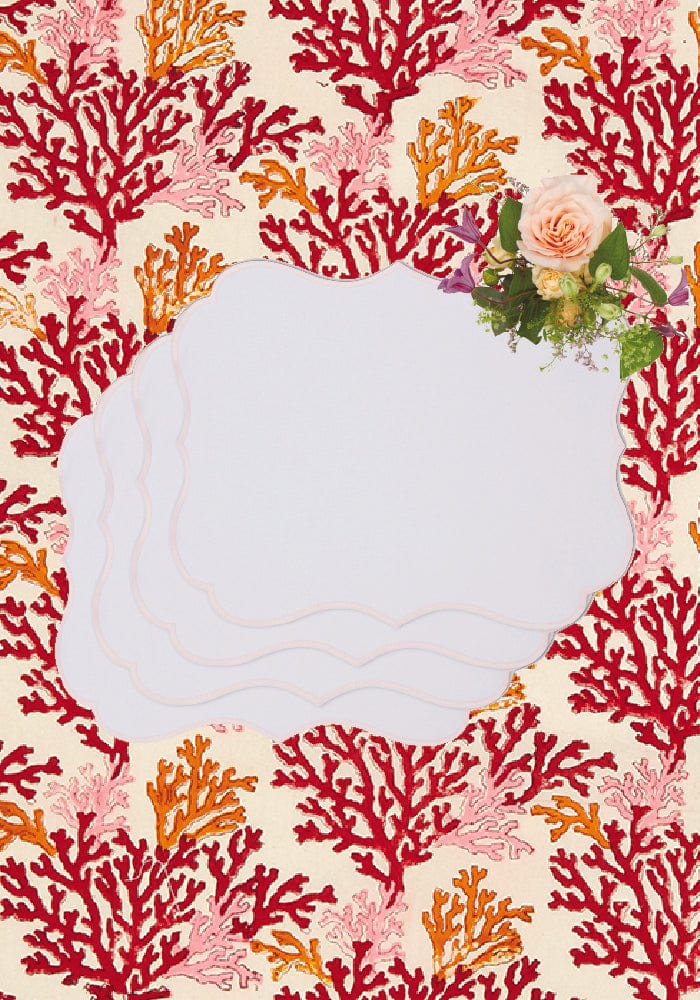 Rosa Pink Placemats - Set of 4