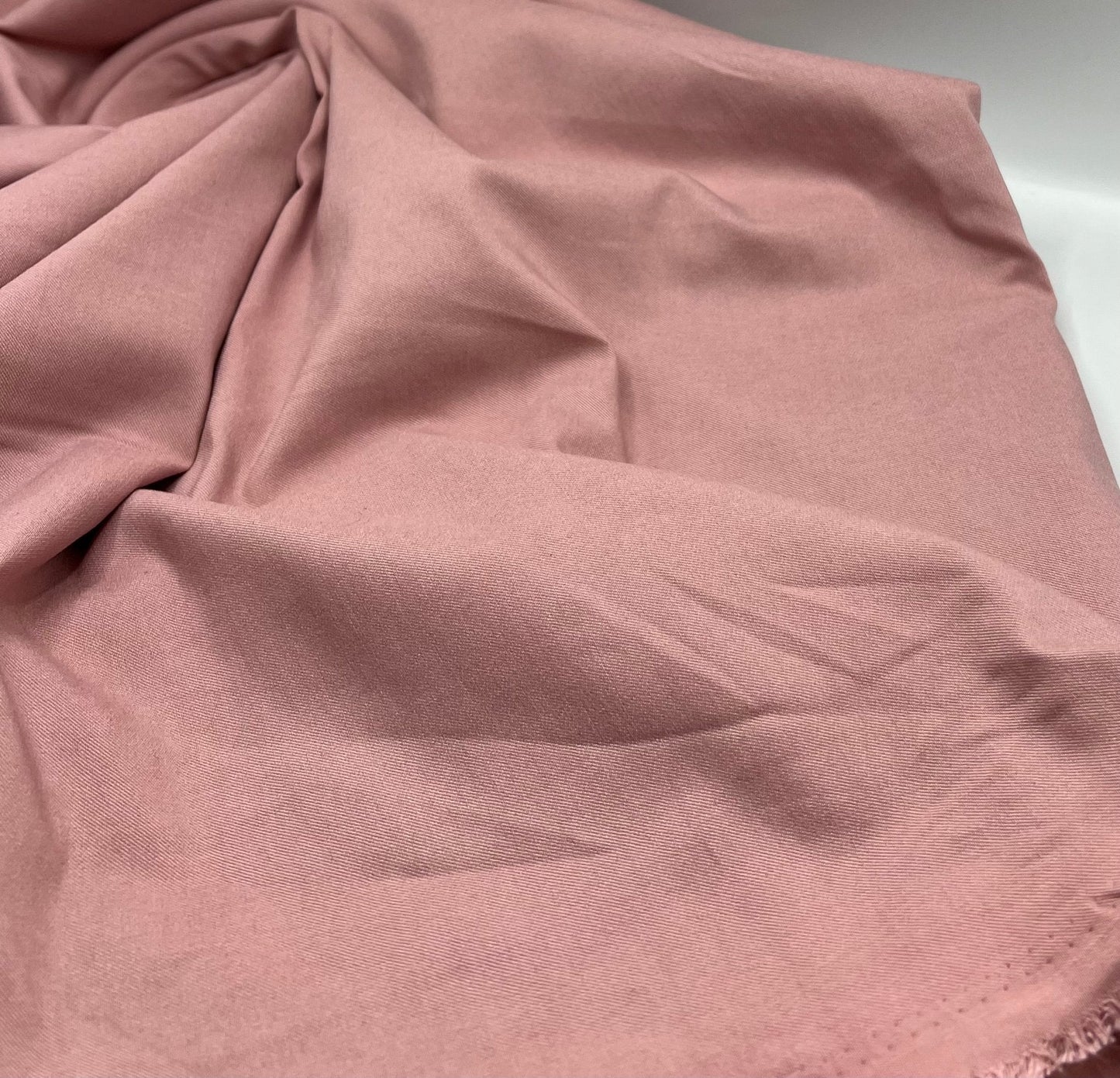 Rose Bengaline Stretch Fabric